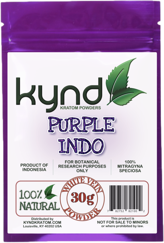 KYND KRATOM POWDER Purple Indo