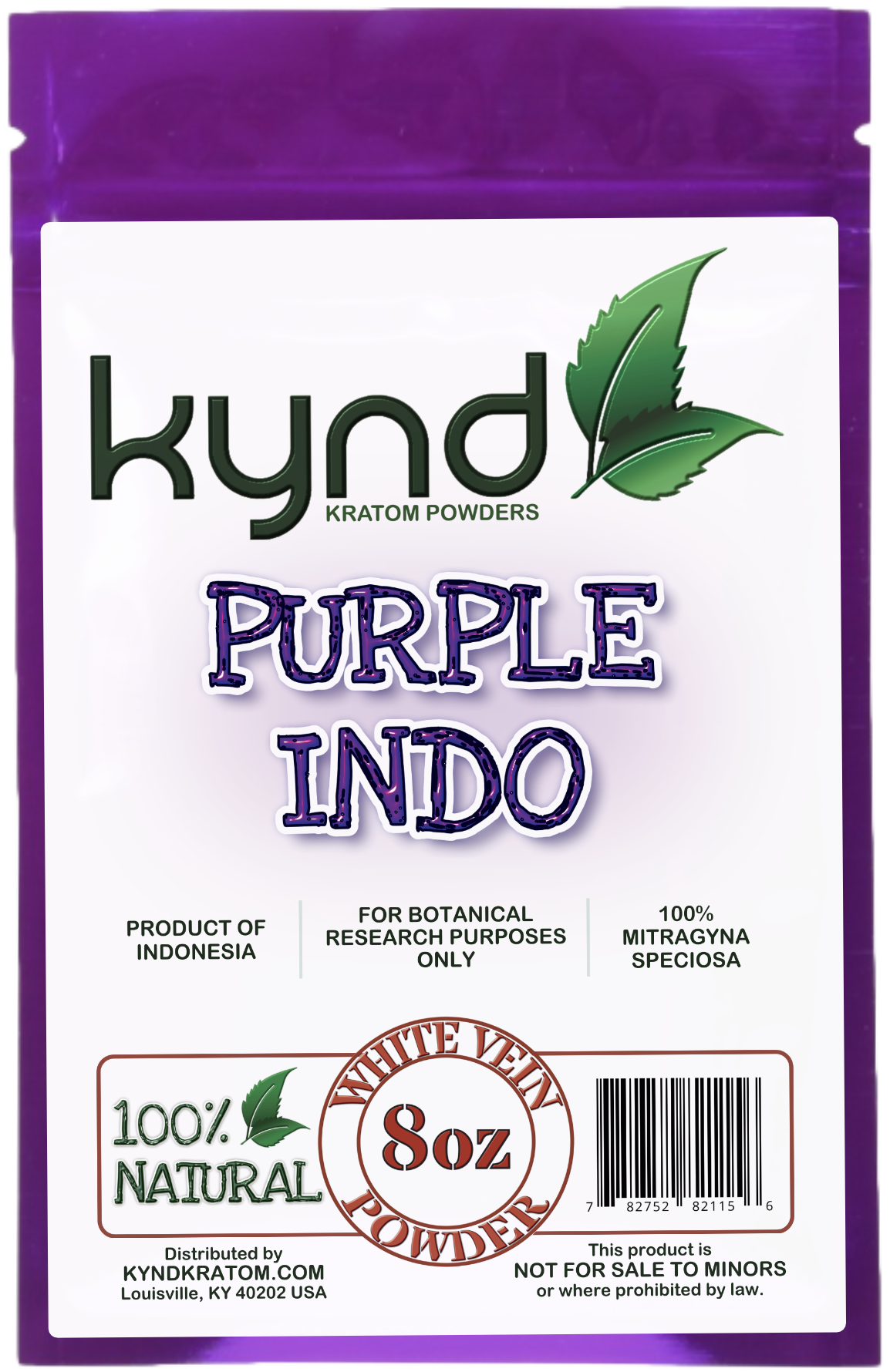 KYND KRATOM POWDER Purple Indo