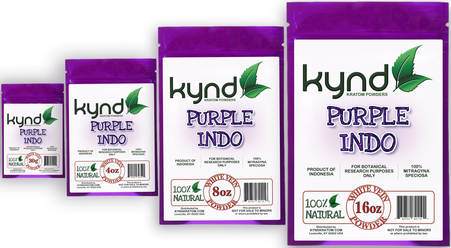 KYND KRATOM POWDER Purple Indo