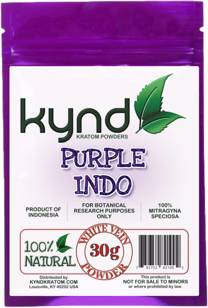 KYND KRATOM POWDER Purple Indo