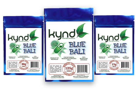 KYND KRATOM CAPSULES Blue Bali