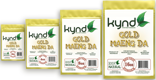 KYND KRATOM POWDER Gold Maeng Da