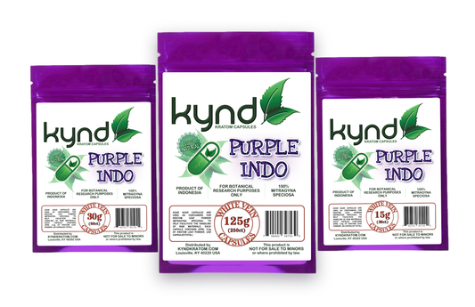 KYND KRATOM CAPSULES Purple Indo