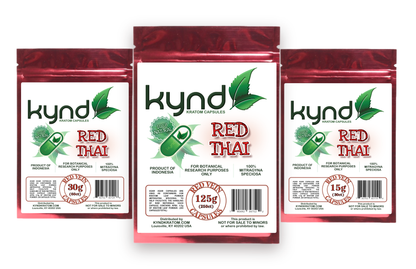 KYND KRATOM CAPSULES Red Thai